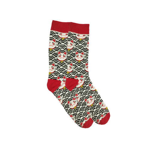 Christmas Cat Funky Socks
